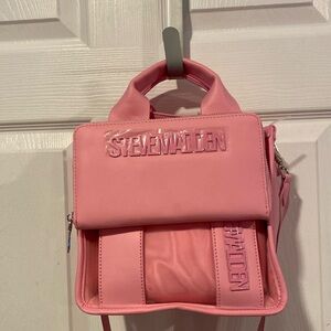 BNWT STEVE MADDEN BWebber-C Satchel Fondant Pink